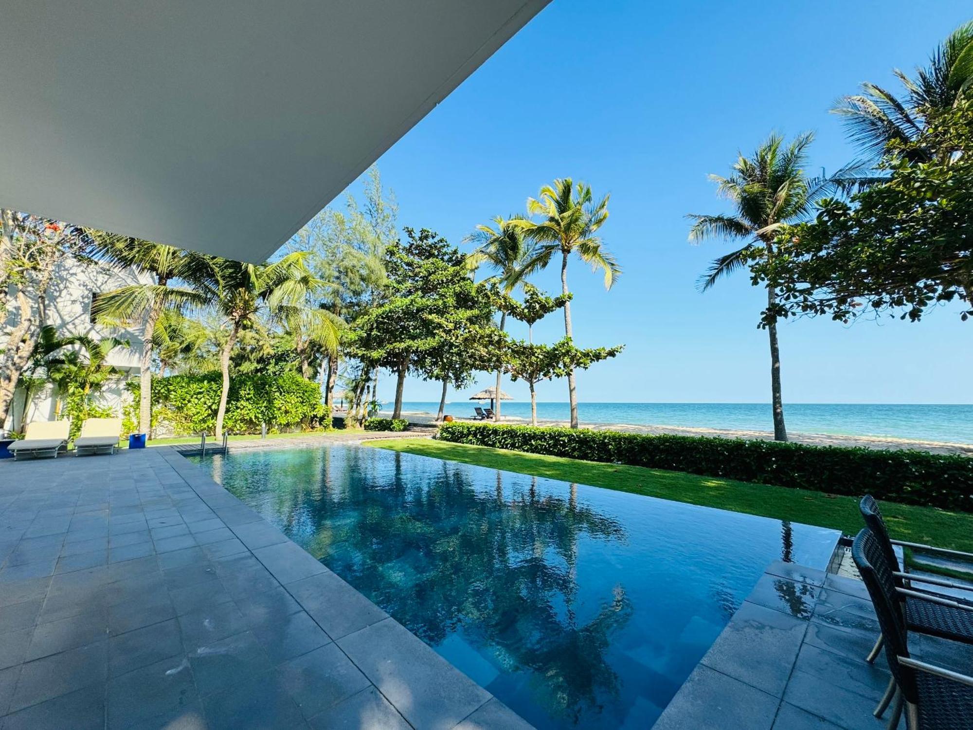 Premium Beachfront Villa 5 Bedrooms 1000M2 Sanctuary Ho Tram Resort Ll Bbq Ngoại thất bức ảnh
