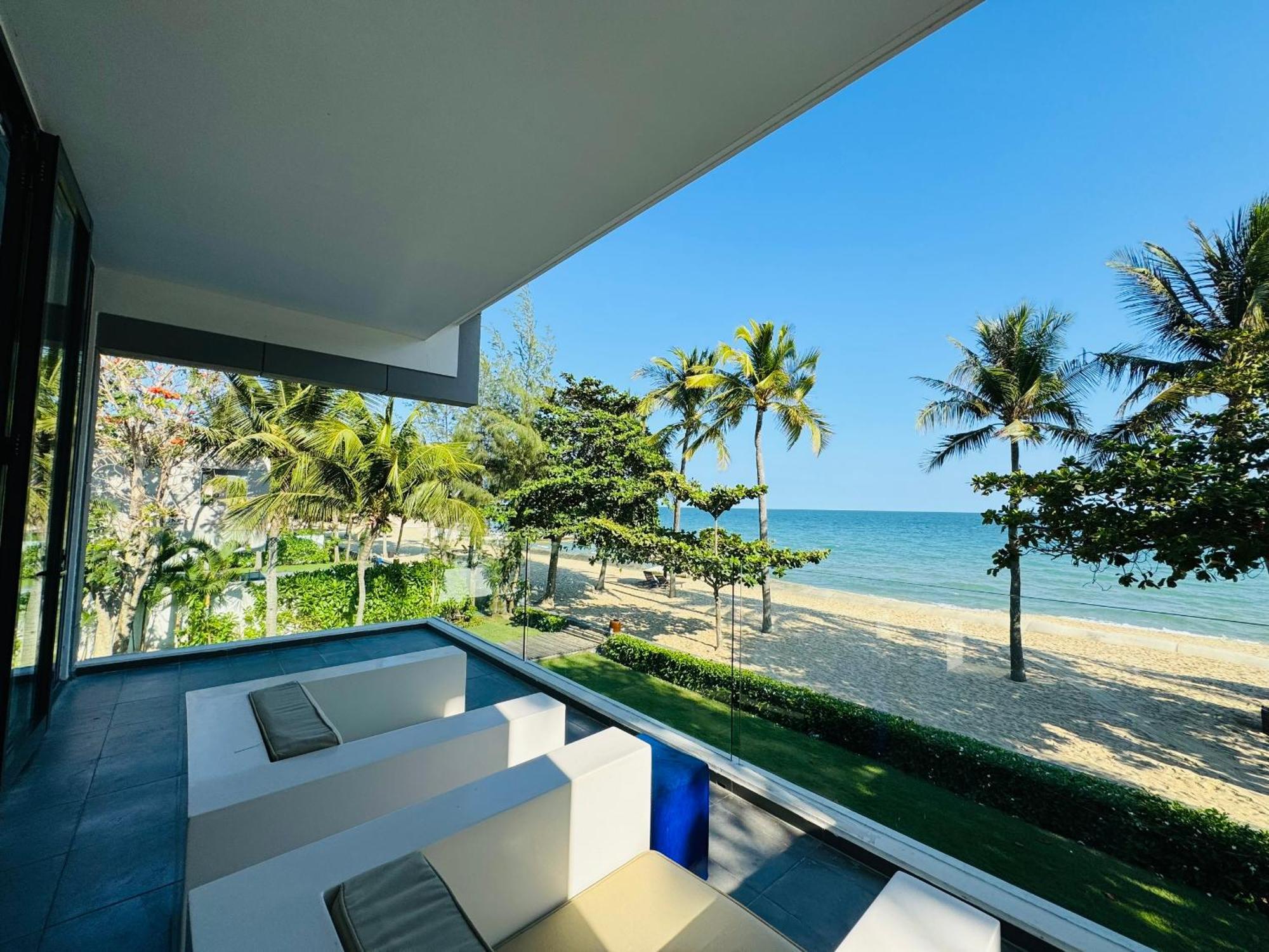 Premium Beachfront Villa 5 Bedrooms 1000M2 Sanctuary Ho Tram Resort Ll Bbq Ngoại thất bức ảnh
